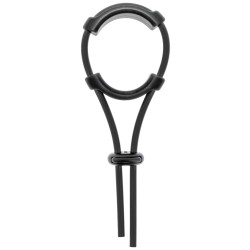 HIDDEN DESIRE Adjustable Comfort C-Ring Schwarz