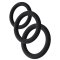 HIDDEN DESIRE Stamina Starter C-Rings 3er-Set Schwarz