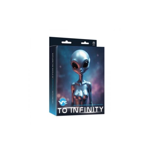 NMC To Infinity 40SFA Figur aus PVC mit 2 Öffnungen Aufblasbar