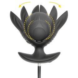 ANOS Analvibrator mit Spreiz- & Pumpfunktion Schwarz