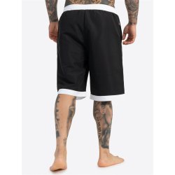 LONSDALE Beachshorts Clennell Schwarz