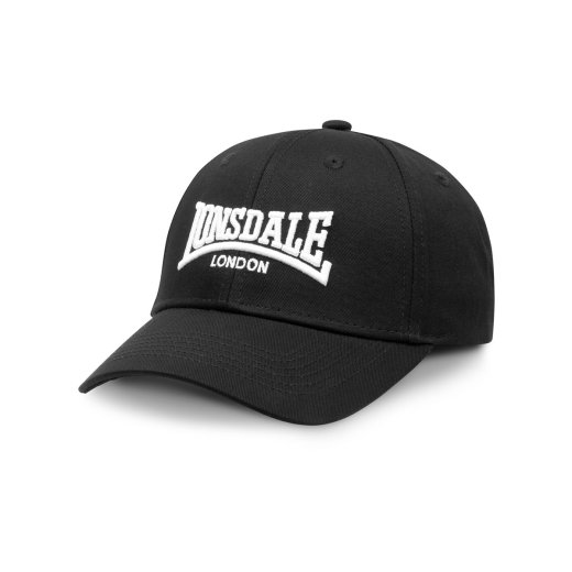 LONSDALE Baseball Cap Wigston Schwarz