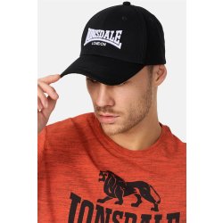 LONSDALE Baseball Cap Wigston Schwarz