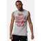 LONSDALE Ärmelloses Shirt Cleator Grau