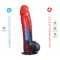 SILEXD Devil 8" Dildo 20,3 cm mit Saugfuss Multicolor