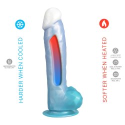 SILEXD Angel 8" Dildo 20,3 cm mit Saugfuss Multicolor