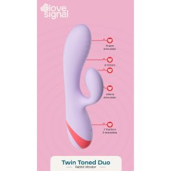 DREAM TOYS Love Signal Twin Toned Duo Lavendel