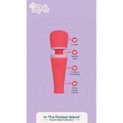 DREAM TOYS Love Signal In The Pocket Wand Rot