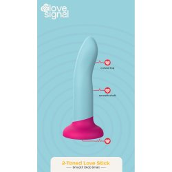 DREAM TOYS Love Signal 2-Toned Love Stick Small Blau