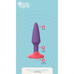 DREAM TOYS Love Signal Bounce Buddy Anal-Plug Small Violett