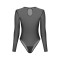 GUILTY PLEASURE Silhouette Lingering Longsleeve Body Schwarz