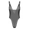 GUILTY PLEASURE Silhouette Lucent Low Cut Body Schwarz