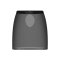 GUILTY PLEASURE Silhouette Mini Mesh Skirt Schwarz