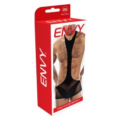 ENVY Stealth Sling Bodysuit Schwarz OS