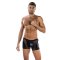 ENVY Sheer Contrast Boxer Briefs Schwarz OS