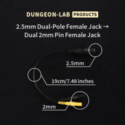 DUNGEON LAB M2.5 Dual-Pole Electrode Splitter