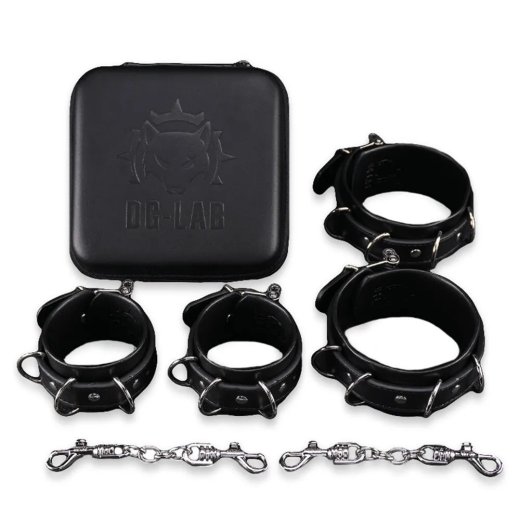 DUNGEON LAB Hunter Restraints Set Schwarz