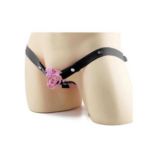 COCKLOCK Elastischer Jockstrap für Keuschheitskäfig-Support Schwarz OS