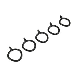 COCKLOCK Flat Zone Peniskäfig mit Harnröhrensonde 2,5 x 3,8 cm Schwarz