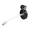 COCKLOCK Flat Zone Peniskäfig mit Harnröhrensonde 2,5 x 3,8 cm Schwarz