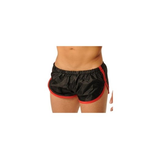 FIST Kurze Sprinter Hose Schwarz/Rot