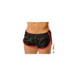 FIST Kurze Sprinter Hose Schwarz/Rot