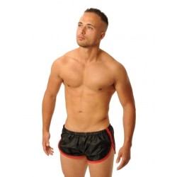 FIST Kurze Sprinter Hose Schwarz/Rot