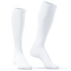 SNEAKXX COLORS Hohe Socken Weiss One Size