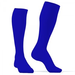 SNEAKXX COLORS Hohe Socken Blau One Size