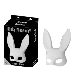 KINKY PLEASURE Bunny Maske Weiss