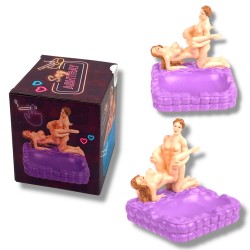 KINKY PLEASURE OB153 Sexy Fucking Couple Ash Tray Violett