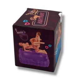 KINKY PLEASURE OB153 Sexy Fucking Couple Ash Tray Violett