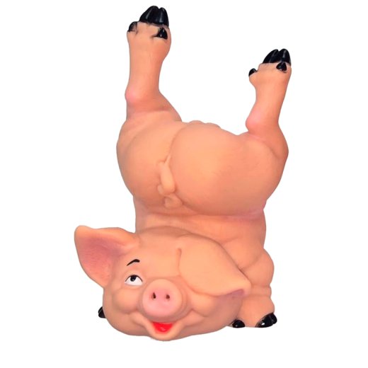 KINKY PLEASURE Porky Popstar Naughty Headstand Squeezy Pig