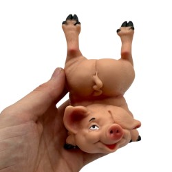 KINKY PLEASURE Porky Popstar Naughty Headstand Squeezy Pig