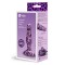 B-VIBE Novice Leopard Anal-Plug mit Vibration Violett