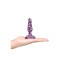 B-VIBE Novice Leopard Anal-Plug mit Vibration Violett