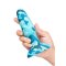 B-VIBE Rimming 2 Camo Anal-Plug mit Rotation & Vibration Blau
