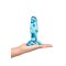 B-VIBE Rimming 2 Camo Anal-Plug mit Rotation & Vibration Blau
