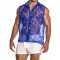 MODUS VIVENDI Daisies Sleevless Shirt Blau