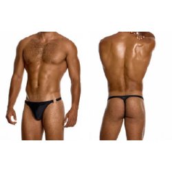 MODUS VIVENDI Swimwear Prince Albert Thong Schwarz
