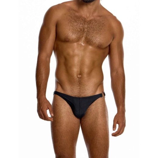 MODUS VIVENDI Swimwear Prince Albert Low Cut Brief Schwarz