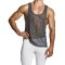 MODUS VIVENDI Abstract Net Tank Top Grau