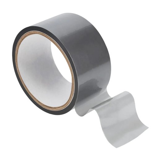 OUCH Bondage Tape Non-Sticky 20 m x 5 cm Silber