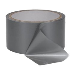 OUCH Bondage Tape Non-Sticky 20 m x 5 cm Silber