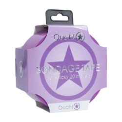 OUCH Bondage Tape Non-Sticky 20 m x 5 cm Violett