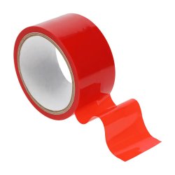 OUCH Bondage Tape Non-Sticky 20 m x 5 cm Red