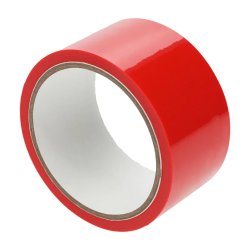 OUCH Bondage Tape Non-Sticky 20 m x 5 cm Red