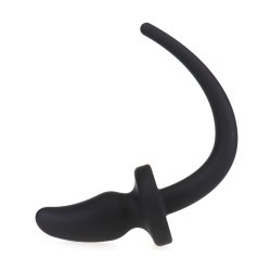 KINKY PUPPY Geschwungener Analplug mit Hundeschwanz aus...