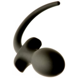 KINKY PUPPY Puppy Tail Plug N°1 aus Silikon Schwarz