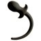KINKY PUPPY Puppy Tail Plug N°2 aus Silikon Schwarz